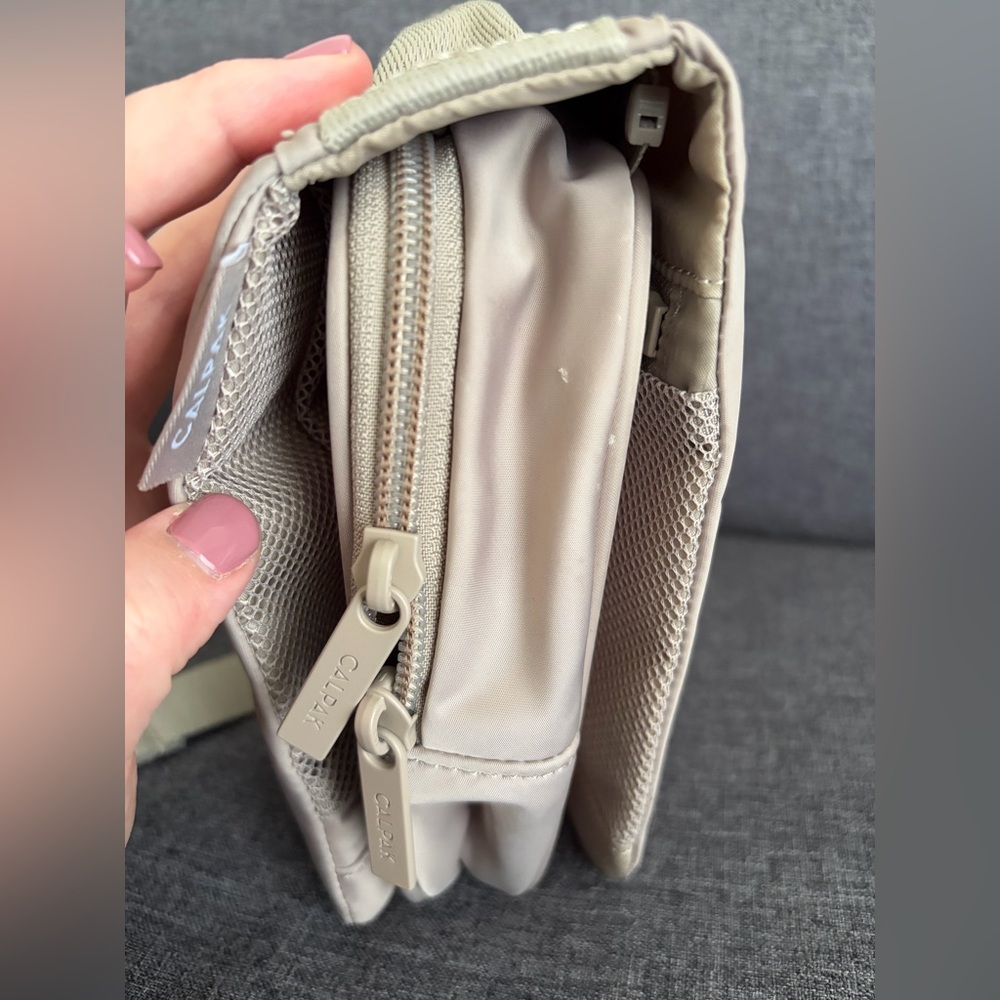 CalPak Fit Hanging Dopp Kit in Greige - Picture 5 of 10